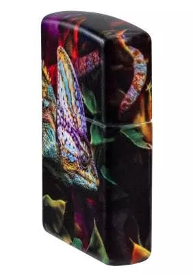 Produktbild: Zippo Chameleon 540 Color-Image Feuerzeug vorne seitlich