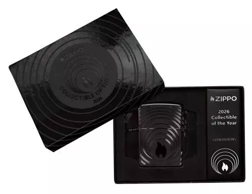 Produktbild: Zippo Collectible of the Year 2026 Armor Case Black Verpackung
