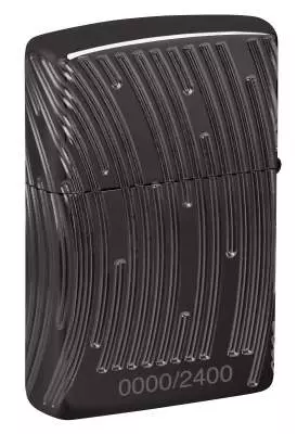 Produktbild: Zippo Collectible of the Year 2026 Armor Case Black hinten seitlich
