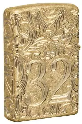 Produktbild: Zippo Flame Armor Case schwarz matt Feuerzeug hinten