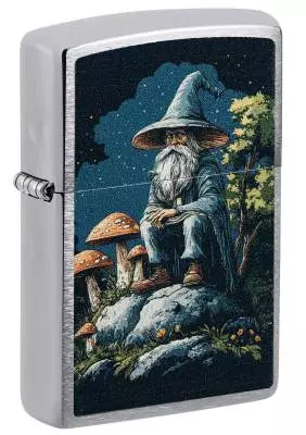 Produktbild: Zippo Märchen Gartenzwerg Chrom gebürstet Feuerzeug