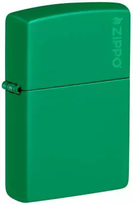 Produktbild: Zippo Golf Green Matte Basismodellmit Zippo Logo Feuerzeug