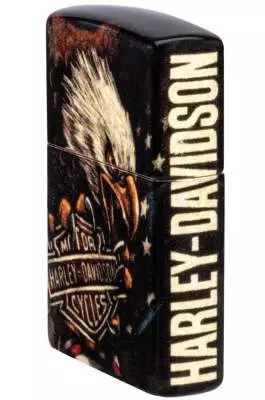 Produktbild: Zippo Harley Davidson Lighter of the Year 2026 seitlich