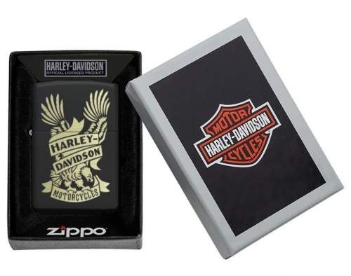 Produktbild: Zippo Harley Davidson Eagle Motorcycle Feuerzeug Verpackung