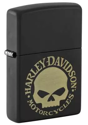 Produktbild: Zippo Harley Davidson Willie G Skull schwarz Feuerzeug 60007748