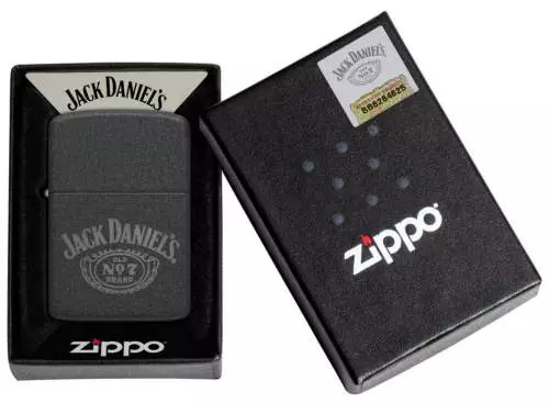 Produktbild: Zippo Jack Daniels No. 7 Black Crackle 1941 Replica Feuerzeug Verpackung