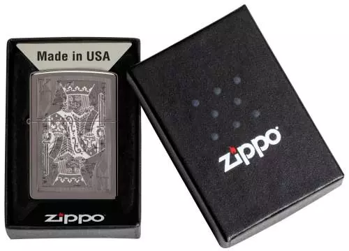 Produktbild: Zippo Kings of Diamonds Karo König Verpackung