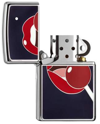 Produktbild: Zippo Geometric Pattern Armor Case offen