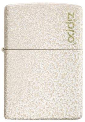 Produktbild: Zippo Mercury Glass Matte Basismodell mit Logo Feuerzeug vorne