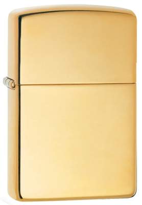 Zippo Messing poliert Base Model High Polish Brass - 60001166