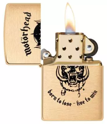 Produktbild: Zippo Motörhead Born To Lose Feuerzeug Flamme