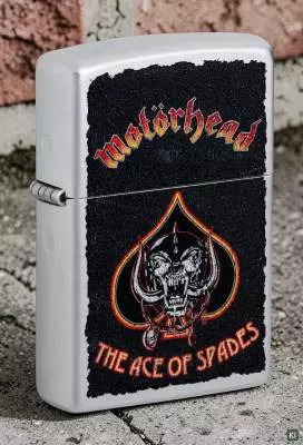 Produktbild: Zippo Motörhead The Ace of Spades Chrome Feuerzeug stehend