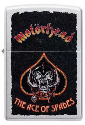 Produktbild: Zippo Motörhead The Ace of Spades Chrome Feuerzeug vorne