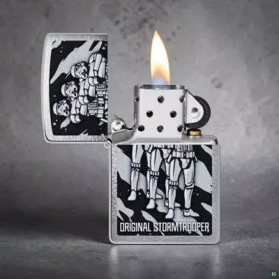 Produktbild: Zippo Original Stormtrooper Squad Chrom gebürstet Feuerzeug Szene