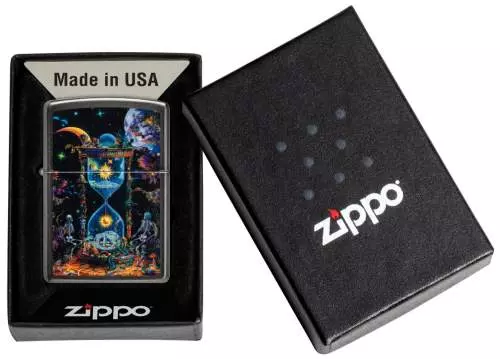 Produktbild: Zippo Sand of Time Grey Feuerzeug Verpackung