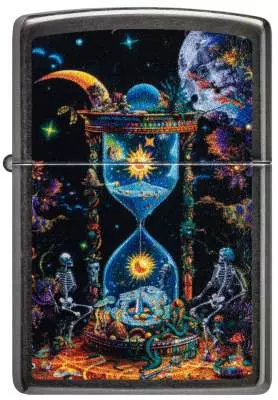 Produktbild: Zippo Sand of Time Grey Feuerzeug vorne
