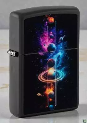 Produktbild: Zippo Solar System Schwarzlicht Kosmos Szene