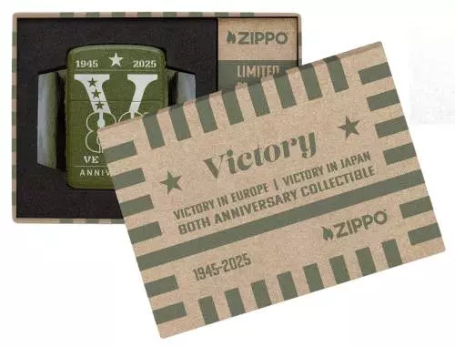 Produktbild: Zippo Victory Europe 80th Anniversary Collectible Verpackung