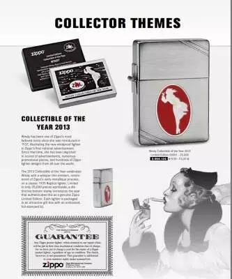 Produktbild: Zippo Windy Collectible of The Year 2013 Katalog 2013