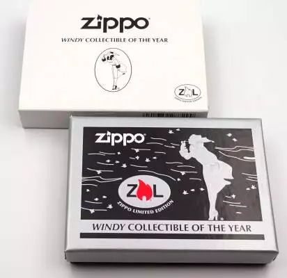 Produktbild: Zippo Windy Collectible of The Year 2013 Verpackung oben