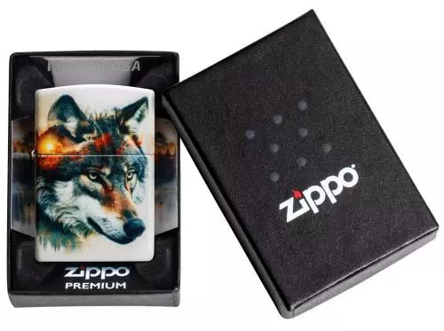 Produktbild: Zippo Wolf and Mountain Feuerzeug Verpackung