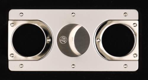 Produktbild: Zigarrencutter Scheckkarte Chrom Satin für 22mm Schnitt