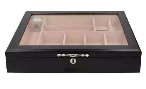 Produktbild: Angelo Gastrohumidor schwarz vorne