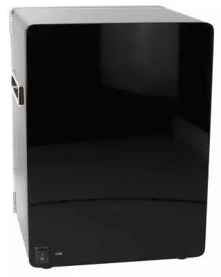 Produktbild: Angelo Humidor Schrank LED schwarz hinten