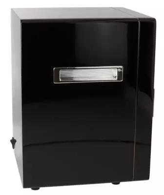 Produktbild: Angelo Humidor Schrank LED schwarz Seite