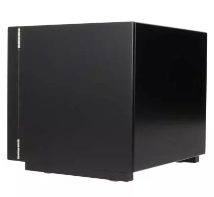 Produktbild: Angelo Humidorschrank Cabinett M schwarz hinten 2