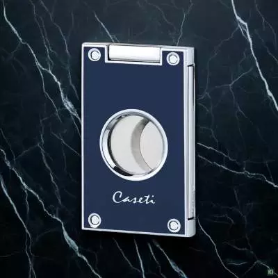 Produktbild: Caseti Paris Zigarrenschneider blau offen