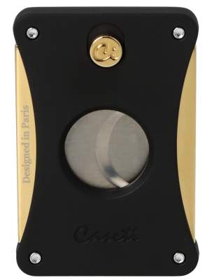 Produktbild: Caseti Paris Zigarrencutter schwarz gold