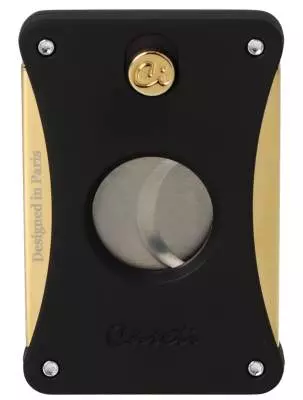 Produktbild: Caseti Paris Zigarrencutter schwarz gold