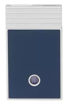 Produktbild: Caseti Paris Feuerzeug dunkelblau silber hinten