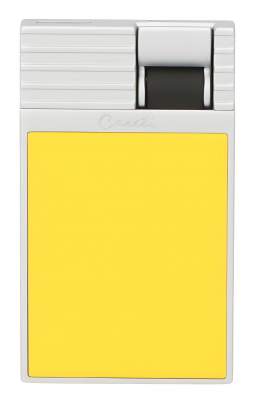 Produktbild: Caseti Paris Feuerzeug gelb Flat Jet Flamme vorne