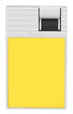 Produktbild: Caseti Paris Feuerzeug gelb Flat Jet Flamme vorne