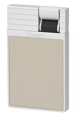 Produktbild: Caseti Paris Feuerzeug grau-beige Flat Jet Flamme