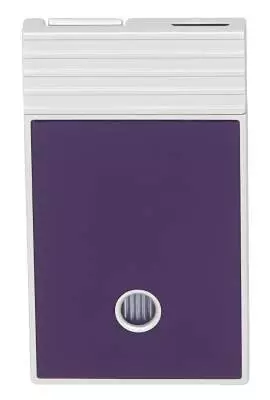 Produktbild: Caseti Paris Feuerzeug lila Flat Jet Flamme hinten