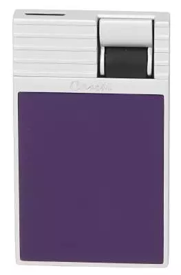 Produktbild: Caseti Paris Feuerzeug lila Flat Jet Flamme vorne