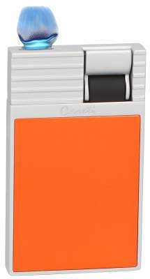 Produktbild: Caseti Paris Feuerzeug orange Flat Jet Flamme mit Flamme