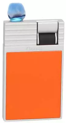 Produktbild: Caseti Paris Feuerzeug orange Flat Jet Flamme mit Flamme