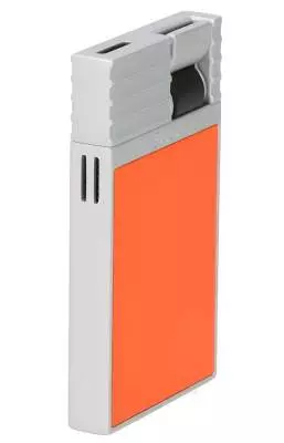 Produktbild: Caseti Paris Feuerzeug orange Flat Jet Flamme seitlich