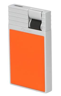 Produktbild: Caseti Paris Feuerzeug orange Flat Jet Flamme seitlich