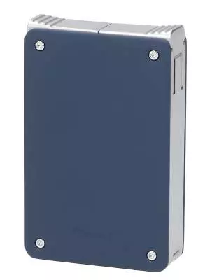 Produktbild: Caseti Paris Duo-Feuerzeug blau chrom