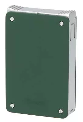 Produktbild: Caseti Paris Duo-Feuerzeug grün chrom