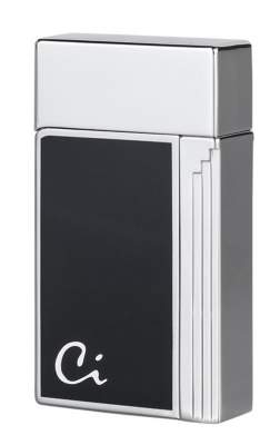 Produktbild: Caseti Paris Soleil Jet Feuerzeug chrom schwarz