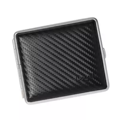 Produktbild: Zigarettenetui Caseti Carbonoptik 18er schräg