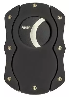 Produktbild: Colibri Cut schwarz mit silikonbeschichteten Klingen hinten