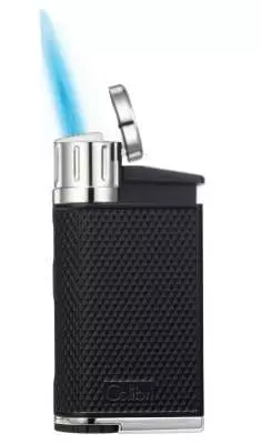 Produktbild: Colibri Evo schwarz-chrom Feuerzeug mit Flamme