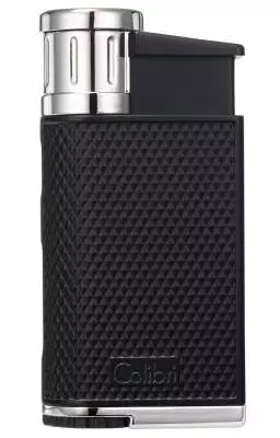 Produktbild: Colibri Evo schwarz-chrom Feuerzeug vorne
